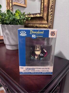 Funko Minis Disneyland Resort 65th Anniversary #05 of #07.. Captain Hook